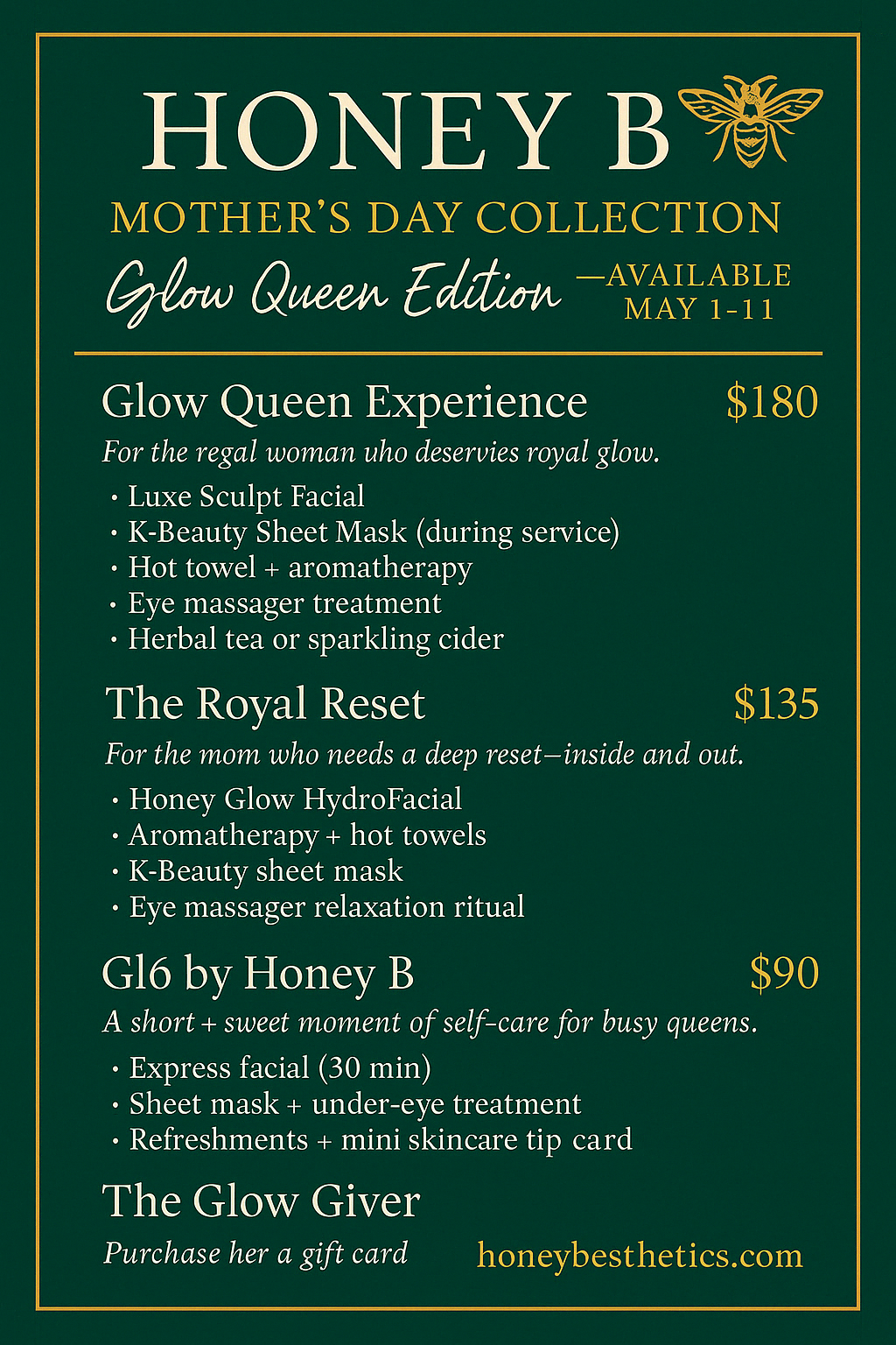 Mothers Day Experience
