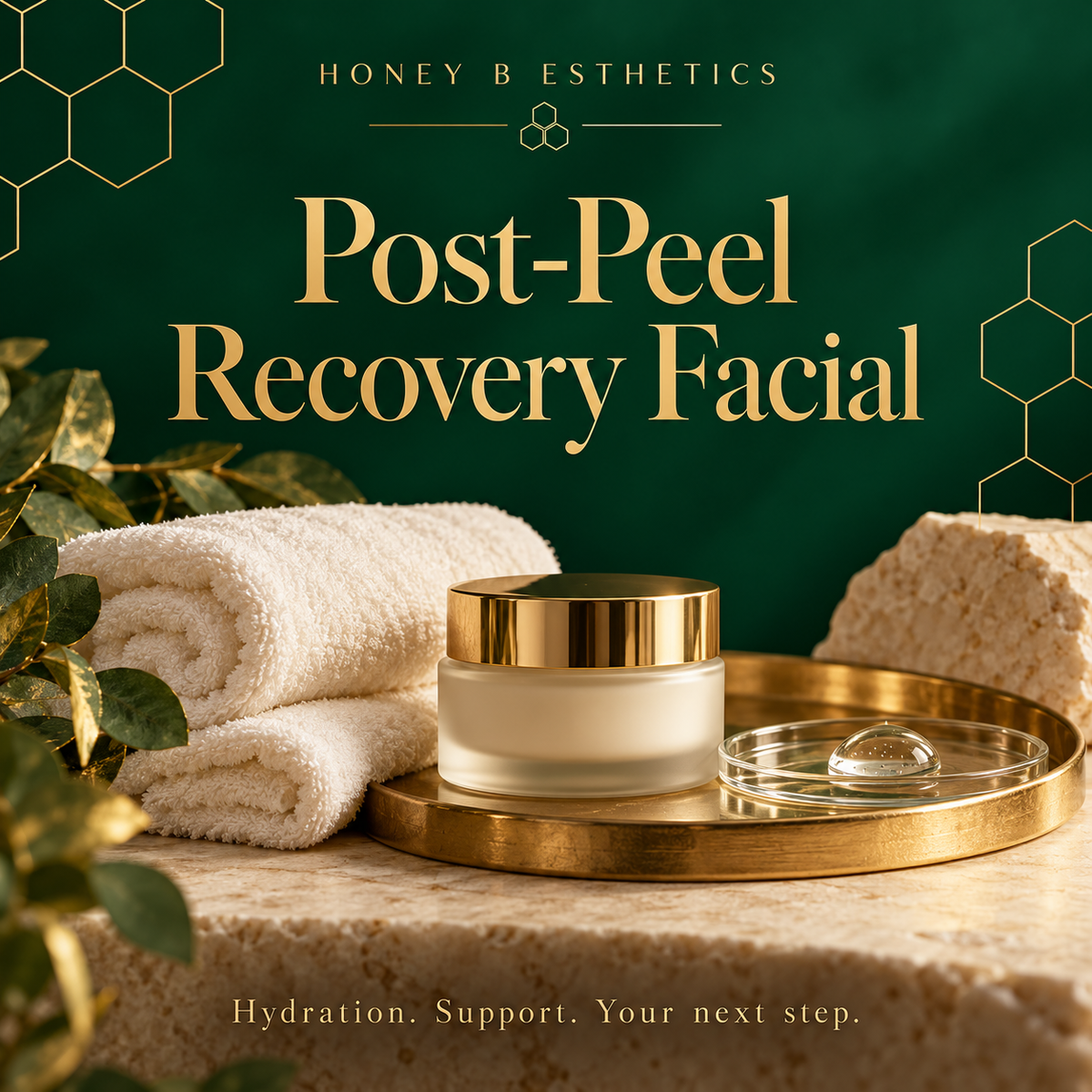 Post-Peel Recovery Facial at Honey B Esthetics